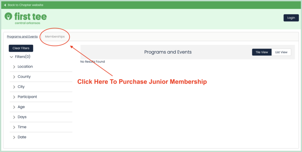 2024 Junior Membership Now Available First Tee Central Arkansas   Screenshot 2023 12 11 At 10.41.51 AM 1024x517 
